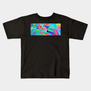 Birds in flight Kids T-Shirt